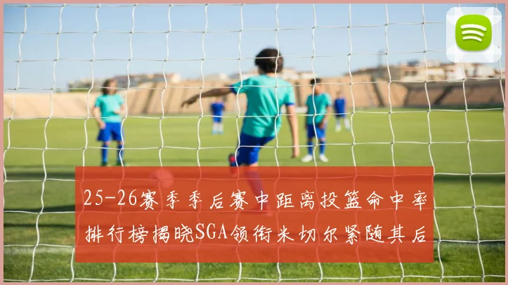 25-26赛季季后赛中距离投篮命中率排行榜揭晓SGA领衔米切尔紧随其后哈登位列第五