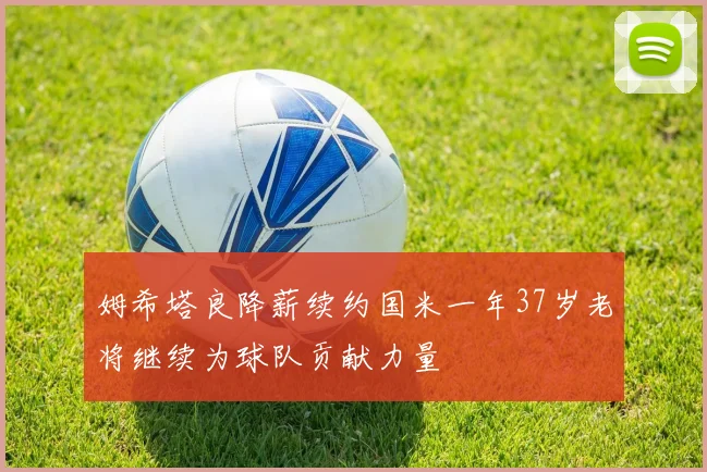 姆希塔良降薪续约国米一年37岁老将继续为球队贡献力量